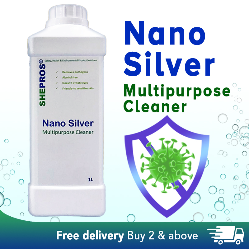 Nano silver sanitizer